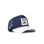 Argentina Logolu Cordura Beyaz-Lacivert Trucker Şapka