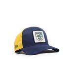 Argentina Logolu Cordura Lacivert-Sarı Trucker Şapka