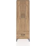 Arges Dolap 4 Raflı Tek Çekmeceli 2 Kapaklı 60X30X182 Çam-Çam - Atlas Çam