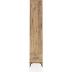 Arges Dolap 5 Raflı Tek Çekmeceli Tek Kapaklı 44X30X221 Çam-Çam - Atlas Çam