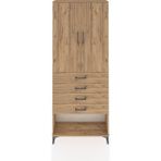 Arges Dolap 88X30X221 Çam-Çam - Atlas Çam