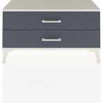 Arges Şifonyer 2 Çekmeceli 88X30X48 Aytaşı-Antrasit