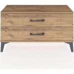 Arges Şifonyer 2 Çekmeceli 88X30X48 Çam-Çam - Atlas Çam