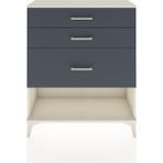 Arges Şifonyer 3 Çekmeceli 88X30X106 Aytaşı-Antrasit