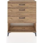 Arges Şifonyer 3 Çekmeceli 88X30X106 Çam-Çam - Atlas Çam