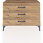 Arges Şifonyer 3 Çekmeceli 88X30X64 Çam-Çam - Atlas Çam