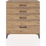 Arges Şifonyer 4 Çekmeceli 88X30X96 Çam-Çam - Atlas Çam