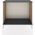 Arges Şifonyer 88X30X80 Çam-Antrasit - Atlas Çam