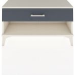 Arges Şifonyer Tek Çekmeceli 88X30X48 Antrasit-Aytaşı