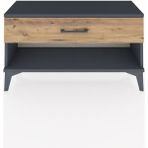 Arges Şifonyer Tek Çekmeceli 88X30X48 Antrasit-Çam