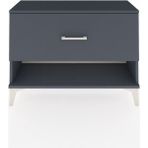 Arges Şifonyer Tek Çekmeceli 88X30X64 Antrasit-Antrasit