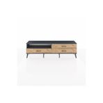 Arges TV Ünitesi Tek Raflı 3 Çekmeceli 176x30x51 Antrasit-Antrasit/Çam