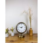 Argesco Mühendislik Eskitme Metal Retro Masa Saati 25×20 cm
