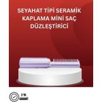 Argesco Mühendislik Isıtmalı Saç Düzleştirici Fırça – Kablosuz ve Hafif Tasarım