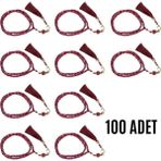 Argesco Mühendislik Namaz Tesbihi Vavlı 99'lu Cam Incili Esma'ul Hüsna Dua Kartı Ile Fuşya Renk Hediyelik 100 Adet