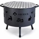 Argeus Doğa-Orman Şöminesi - Izgaralı - Büyük - Iksa - 44CM-29CM-50CM - .
