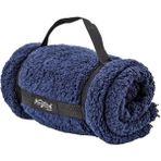 Argeus Peluş Polar Televizyon Battaniyesi - Lacivert - Tv Battaniye - Acil Durum Battaniyesi - 200*180CM - 150 x 215 cm - Çok Renkli