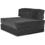 Argimo Comfort Solo Gri Tekli Katlanır Yatak
