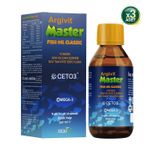 Argivit Master Fish Oil Classic Tutti Frutti Aromalı 3x150 ml Şurup
