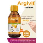 Argivit Tussi Adult - C Vitamini, Çinko, Propolis, Zencefil, Kekik, Tarçın Içeren Şurup 150 ml