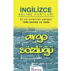 Argo Kelime Kartları (İngilizce)