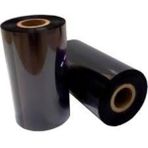Argox ile Uyumlu 110MMX74MT Siyah Renk Wax Ribon