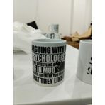 Arguing With a Psychologist Kupa - Psikolog Tartışma Komik Seramik Bardak 325ml