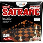 Arhas Ahşap Satranç Aile Oyun - Kahverengi