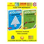 Arı 2026 6.Sınıf Atölyem 2'Li Matematik-Fen Set %100 Yeni Müfredat Yeni Nesil Soru Bankası