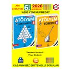 Arı 2026 6.Sınıf Atölyem 2'Li Matematik-Türkçe Set %100 Yeni Müfredat Yeni Nesil Soru Bankası