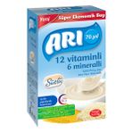 Arı 2x500 gr 12 Vitaminli 6 Mineralli Sütlü Muzlu Pirinç Unu Bebek Maması