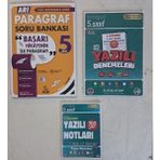 Arı 5.sınıf 2026 Yeni Müfredat Paragraf Soru Bankası 1.dönem Yazılı Denemeleri Ve1.dönemyazılı Notları