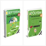 Arı 6. Sınıf Fen Bilimleri Akıllı Defter ve Atölyem Serisi Set 2 Kitap Arı Yayınları