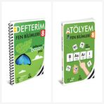 Arı 8. Sınıf Fen Bilimleri Akıllı Defter ve Atölyem Serisi Set 2 Kitap Arı Yayınları