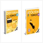 Arı 8. Sınıf Türkçe Akıllı Defter ve Atölyem Serisi Set 2 Kitap Arı Yayınları