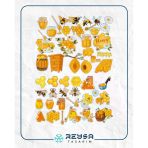 Arı Bal Sticker Set 15 Parça Telefon, Tablet, Defter, Laptop Sticker
