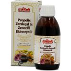 Arı Damlası Propolis, Zerdeçal, Zencefil, Ekinezya'lı Şurup - 60 ml