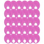 Arı Kovan Kapısı Giriş Redüktör Diski + 30 PCS Arı Kaçağı Giriş Disk Plastik Yuvarlak Çıkış Havalandırma Kapısı Arı Aksesuarı + Arıcı Malzemeleri (PURPLE)