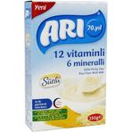 Arı Mama 250 gr 12 Vitaminli 6 Mineralli Sütlü Pirinçli Mama