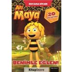 Arı Maya - Benimle Eğlen Boyama Kitabı - Kolektif