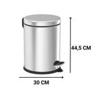 Arı Metal 1064 20 lt Pedallı Çöp Kovası