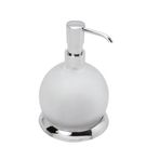 Arı Metal 7014 400 ml Cam Küre Sıvı Sabunluk