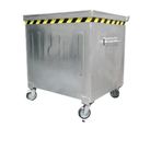 Arı Metal 7086 1100 lt Konteyner Çöp Kovası