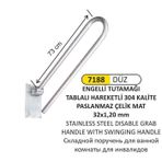 Arı Metal 7188 Mafsallı Engelli Tutamağı