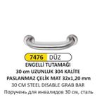 Arı Metal 7476 Çelik 30 cm Engelli Tutamak