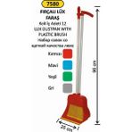 Arı Metal Lüks Faraş Plastik Fırçalı 6102 - Metal Gri