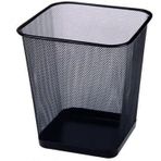 ARI METAL OFİS ÇÖP SEPETİ FİLELİ KARE BÜYÜK