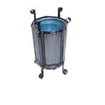 ARI METAL OUTDOOR ÇÖP KOVASI KONİK FİLELİ
