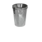 ARI METAL PASLANMAZ KONİK ÇÖP KOVASI 45 CM