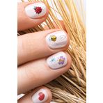 Arı Tırnak Dövmesi, Tırnak Tattoo, Nail Art, Tırnak Sticker